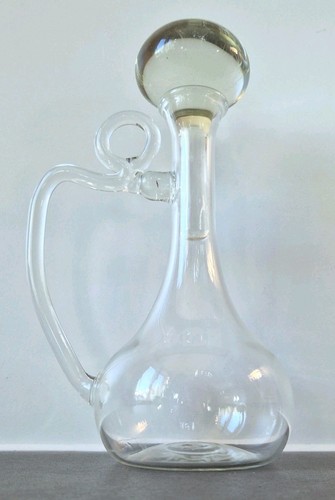 Unusual glass wine decanter - glass,