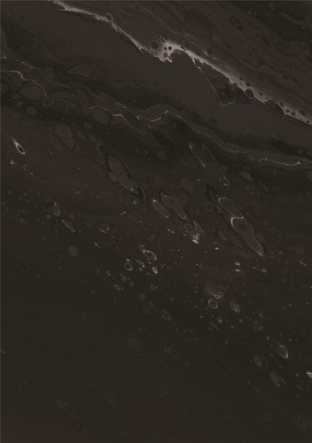 Black painted marble laminate - black,