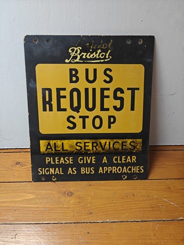 Vintage bristol bus - bus, stop