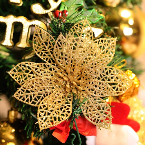 10pcs 6in christmas glitter - 10pcs,