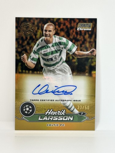 Henrik larsson auto 50 - auto, /50