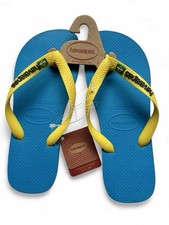 NEW HAVAIANAS Turquoise Yellow