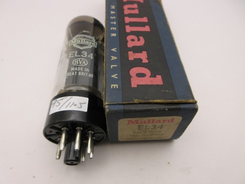 El34 mullard valve tube nos - el34,