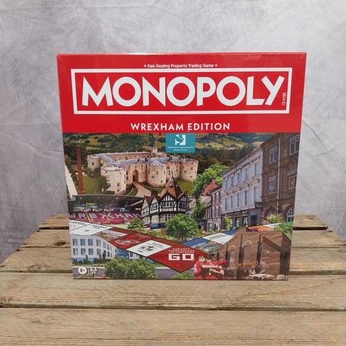 Wrexham town official monopoly - wrexham,
