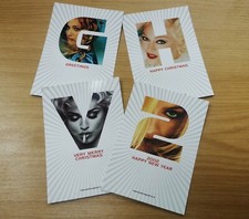 MADONNA Postcards x 4  GHV2