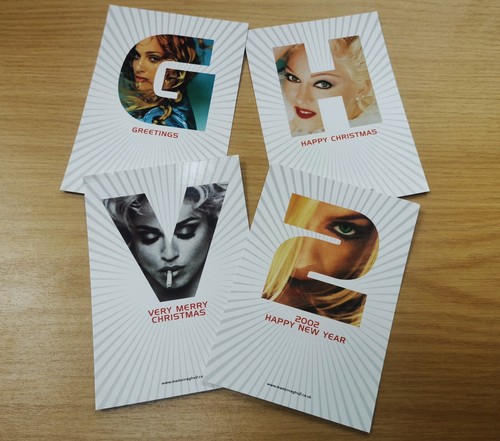 Madonna postcards ghv2 - ,