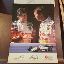 Poster Mario Andretti & Nigel