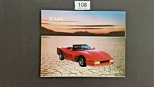RARE ZMC Z MOTOR COMPANY FOLDOUT CAR BROCHURE WITH PRICE LISTS + 5 DISPLAY PGS