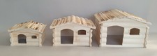 Wooden house hamster rodents - hamster,