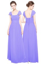 Straps maxi Chiffon Bridesmaid