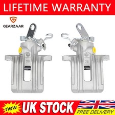 Pair Brake Calipers Rear For
