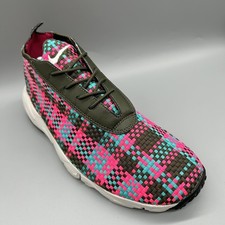 2014 Nike Air Footscape Desert Chukka Cargo Khaki Hyper 652822-300 Mens Uk 10