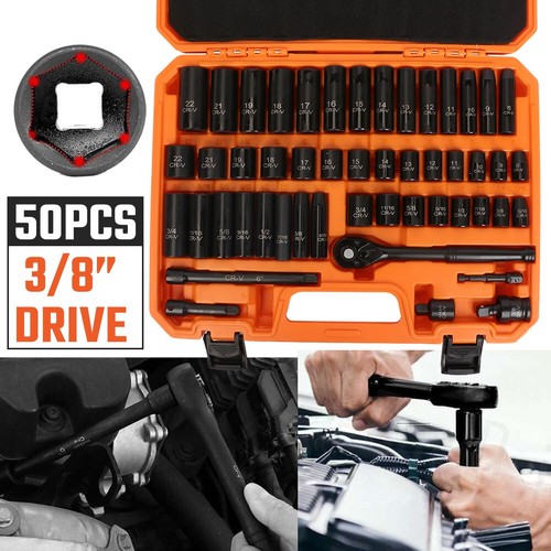 Pro 50pc socket set - us,