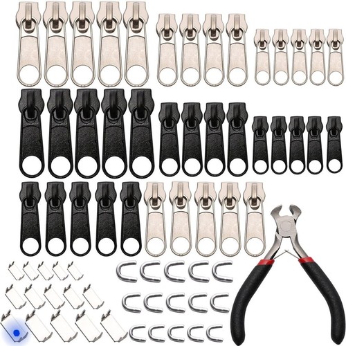 Zipper replacement pull - zipper, tabs