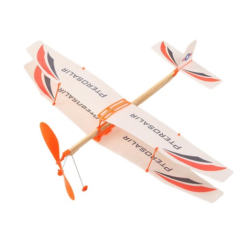Flying machine rubber band - "flying,
