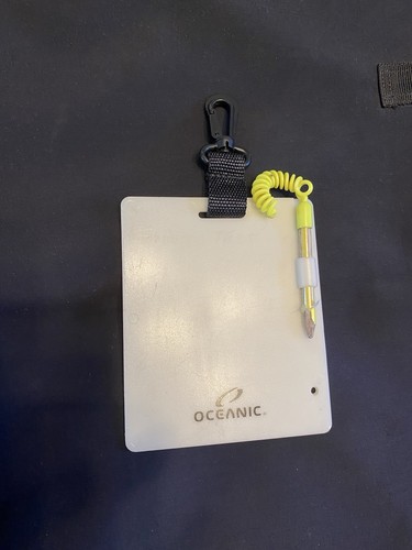 Diving writing slate scuba - diving,