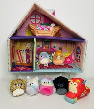 Squishville Alpine Ski Chalet Bundle 6 Mini Squishmallows