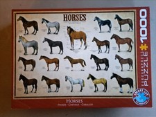 GWR DOUBLE HEADER TRAINS: 1000 PIECE JIGSAW:  NEW AND  SEALED