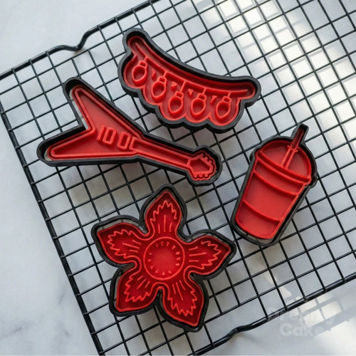 Spooky retro stamp cutter - spooky,