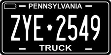 Pennsylvania Truck Black