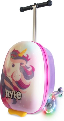 Kids ride suitcase scooter - suitcase,