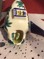 Vintage Derek Fowler Cat & Squirrel Mushroom Toadstool Night Light Lamp