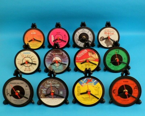 Vinyl record desk clocks all - vinyl,