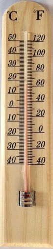 Thermometer beech wood wooden - thermometer,