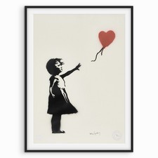 Banksy girl with - -, balloon