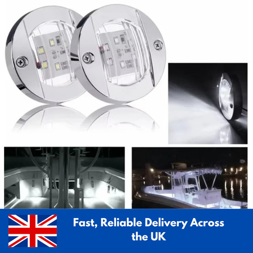 Round marine boat - 2x,