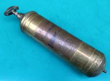 VINTAGE BRASS COPPER FIRE EXTINGUISHER FORMITE FIRE GUN