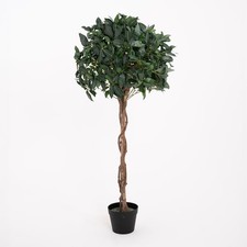 Blooming Artificial DAMAGED Faux Bay Topiary Tree - Blooming Artificial