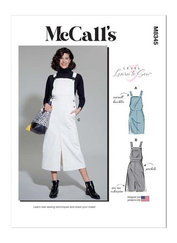 Mccall sewing pattern m8345 - mccall's,