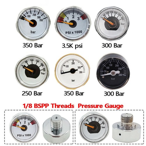 Miniature air pressure gauge - miniature,
