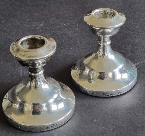 Pair vintage sterling - pair, of