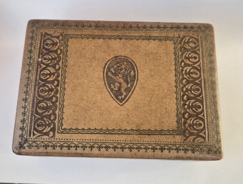 Vintage heraldic lion wooden - lion,