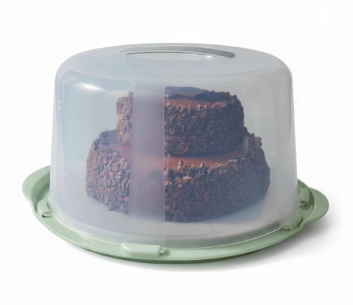 Cake carrier with lid - cake,