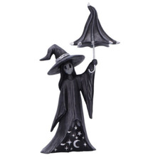 Nemesis Now Little Souls TWINKLE Witch With Umbrella Figurine Ornament 18cm