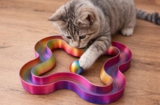 🐱 Interactive Cat Toy Track