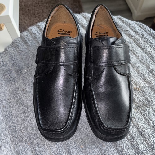 Clarks leather moccasin - leather, shoes