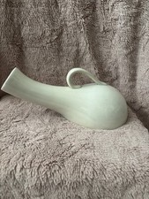 Antique Rare English Ceramics Mens Urinal with Handle