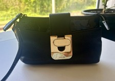 Jaegar Leather Clutch Bag With
