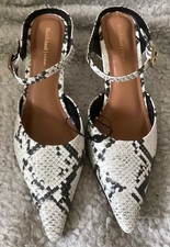 Bargain, Cost £46!! River Island Ladies Grey  Heeled Shoes In A Size UK 6/EUR39