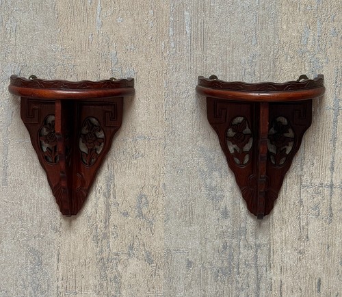 Vintage chinese carved wood - vintage,