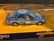  CORGI - FORD SIERRA GHIA RACE CAR .SCALE MODEL # 299. Vintage 1984