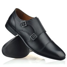 Mens Leather Smart Casual Monk