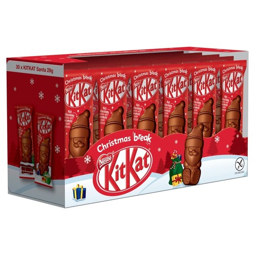 Kitkat santa milk - kitkat,