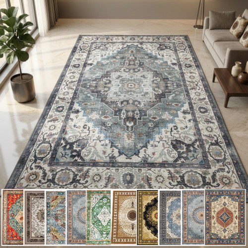 Large traditional area rug - traditional,