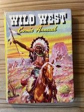 Wild West Comic Annual 1958 UK Good Cond. Unclipped No pen Spine wear at ends