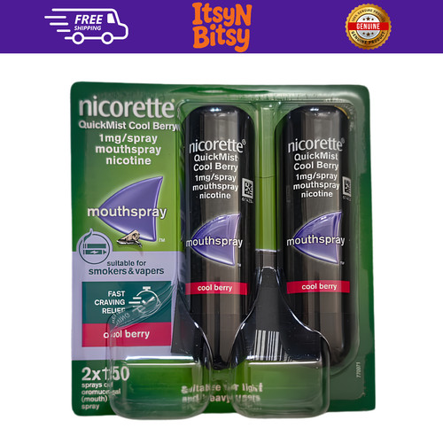 Nicorette quickmist cool - x,